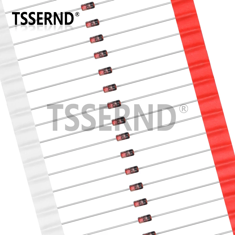 100pcs 1N4148 DO-35 IN4148 High-Speed Diode Switching Diodes New