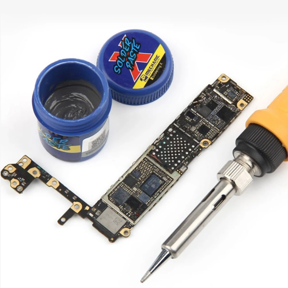 MECHANIC Original Solder Tin Paste 148℃ Melting Point Welding Flux Soldering Cream Repair PCB BGA CPU LED Rework Tools
