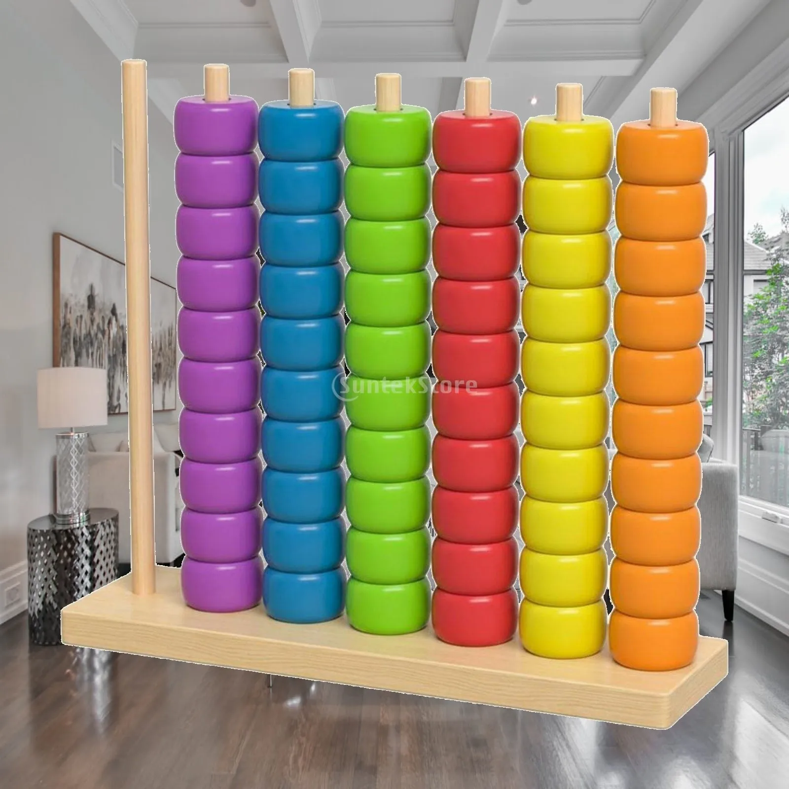 wooden-bead-sequencing-set-early-learning-wooden-color-sorting-stacker-fine-motor-skills-development-lacing-beads-set-for-young