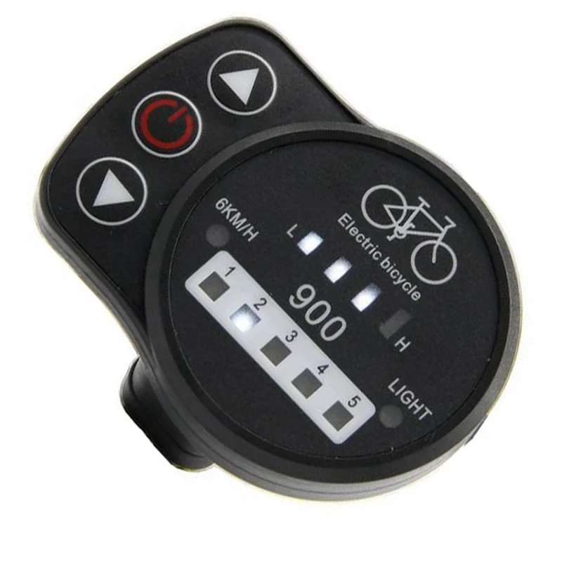 

36V/48V Mountain Bike Modified Lithium Battery Power Supply With KT-LED900 Meter 3 Pin Waterproof Connector Easy To Use
