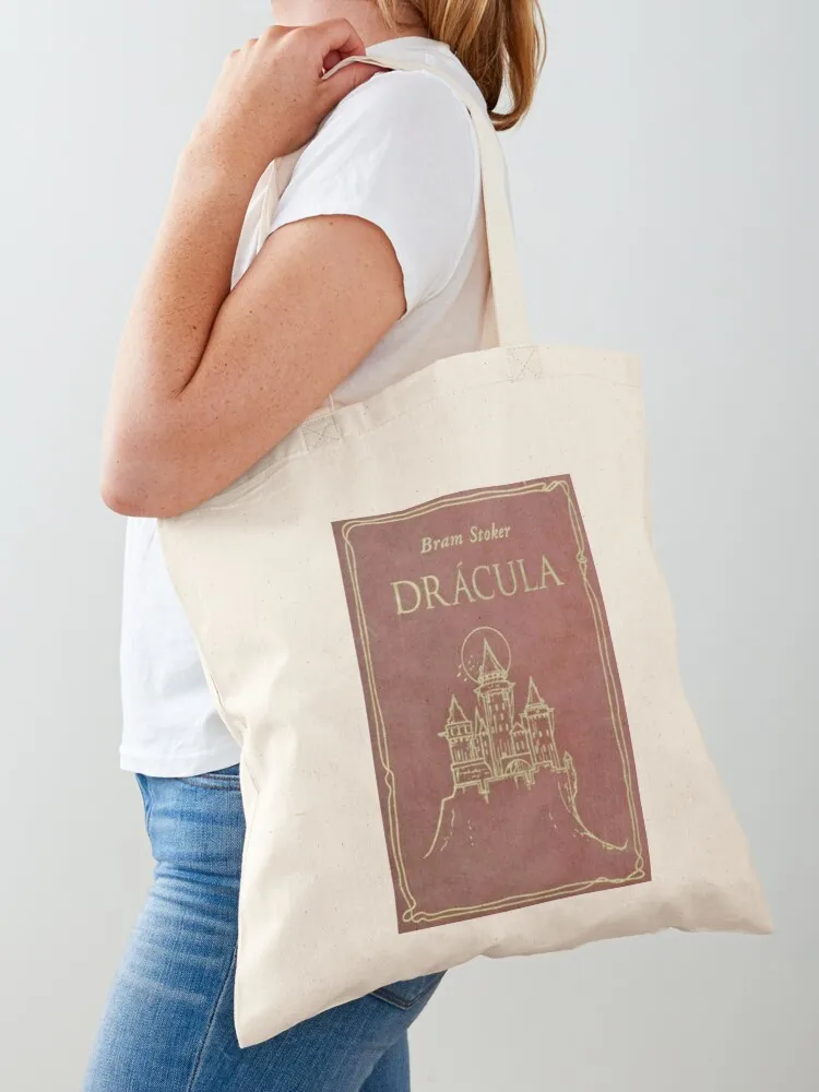 

Bram Stokers Dracula Original Book Cover Tote Bag Shopper handbag Portable shopping bag bags for women Women's tote bag