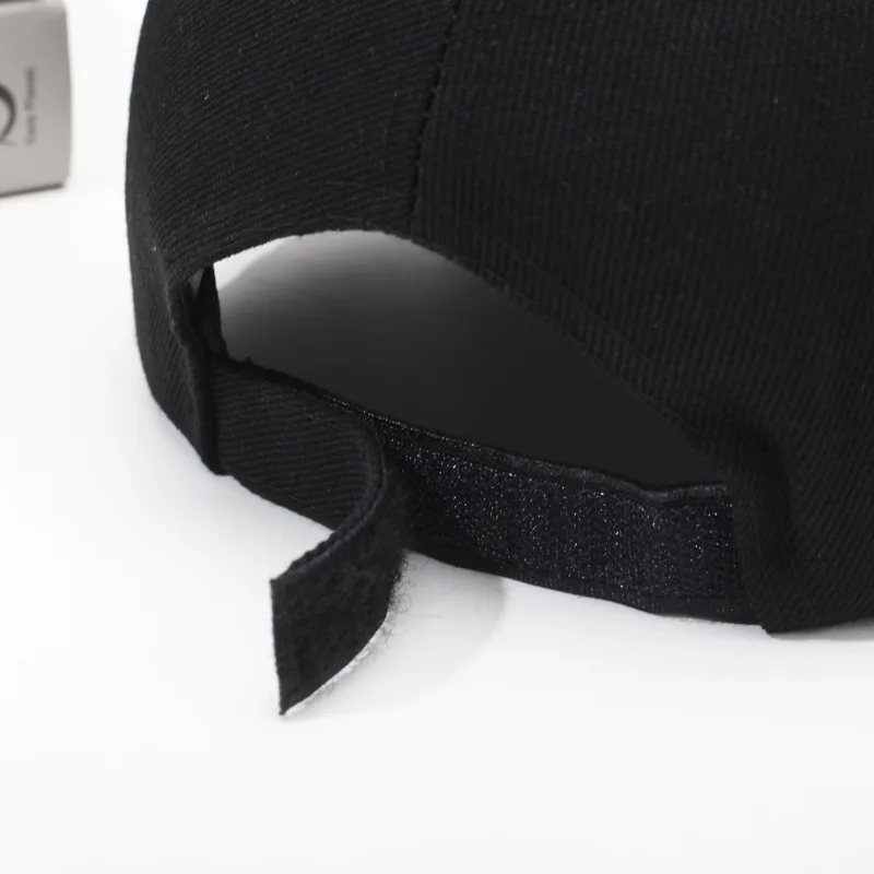 블랙 캡 솔리드 컬러 야구 모자 스냅 백 캡 카스켓 모자 장착 캐주얼 고라스 힙합 아빠 모자 남성용 여성용 유니섹스