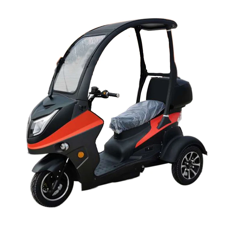 China Manufactures 800W Electric Small Bike Tricycle with 48V Pedal Assistance Open Body Type