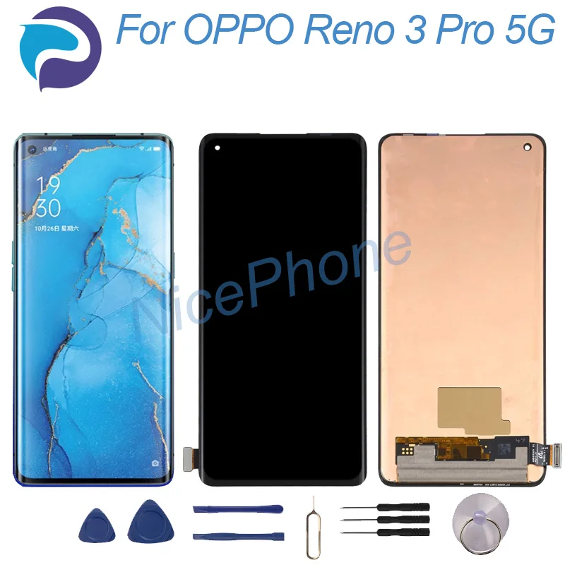display-touch-screen-digitizer-per-oppo-reno-3-pro-5g-pannello-lcd-assemblato-pcrm00-pcrt00-cph2009-schermo-per-reno-3-pro-5g
