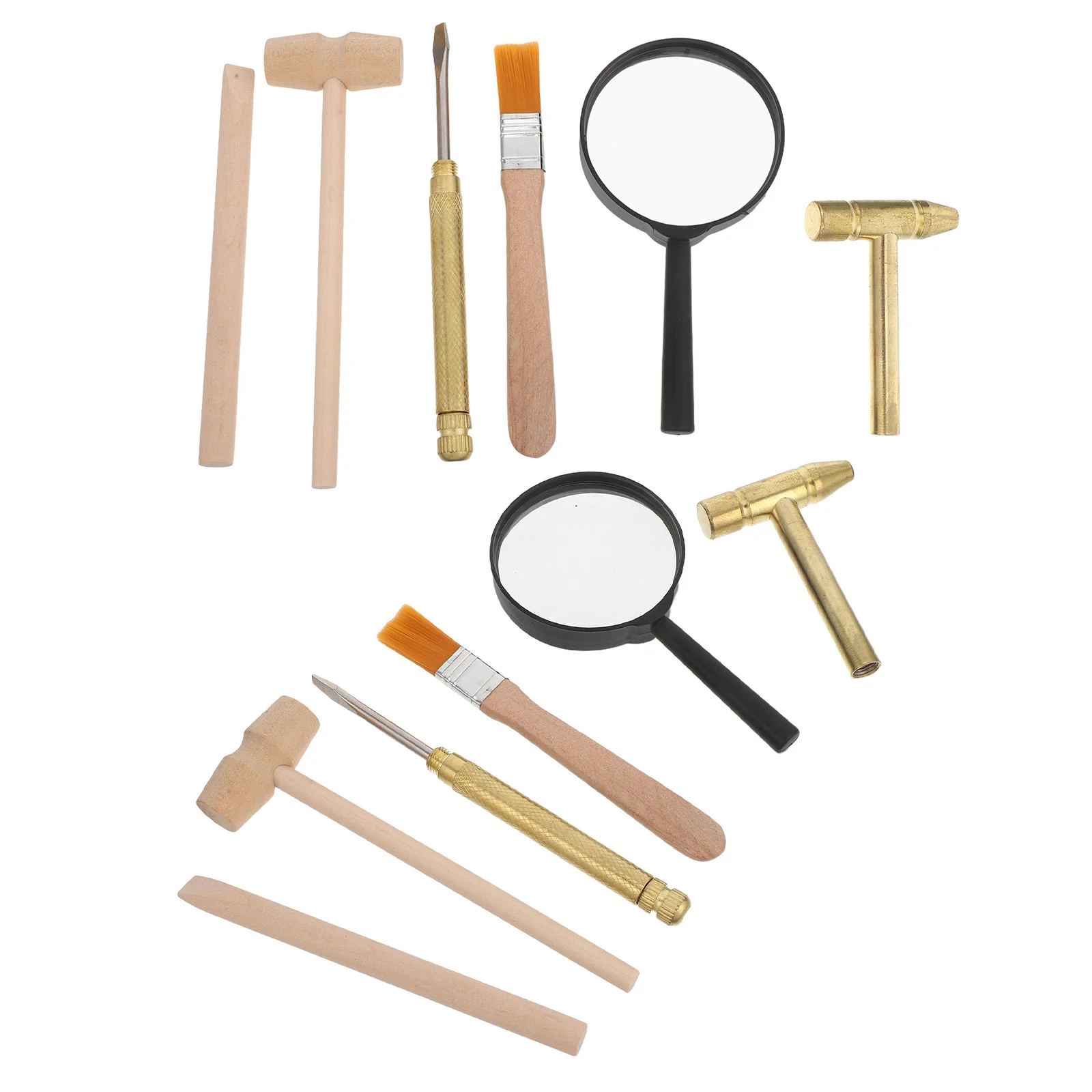 1 комплект детского набора для раскопок - реалистичные археологические инструменты для раскопок для детей, открытие сокровищ