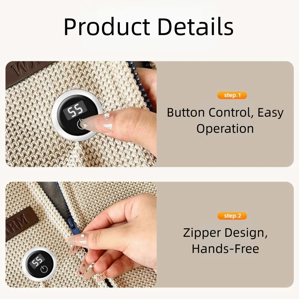 

Wearable USB Electric Heated Blanket Washable 3 Heating Levels Warming Shawl Portable Heating Lap Blanket Office/Home/Camping