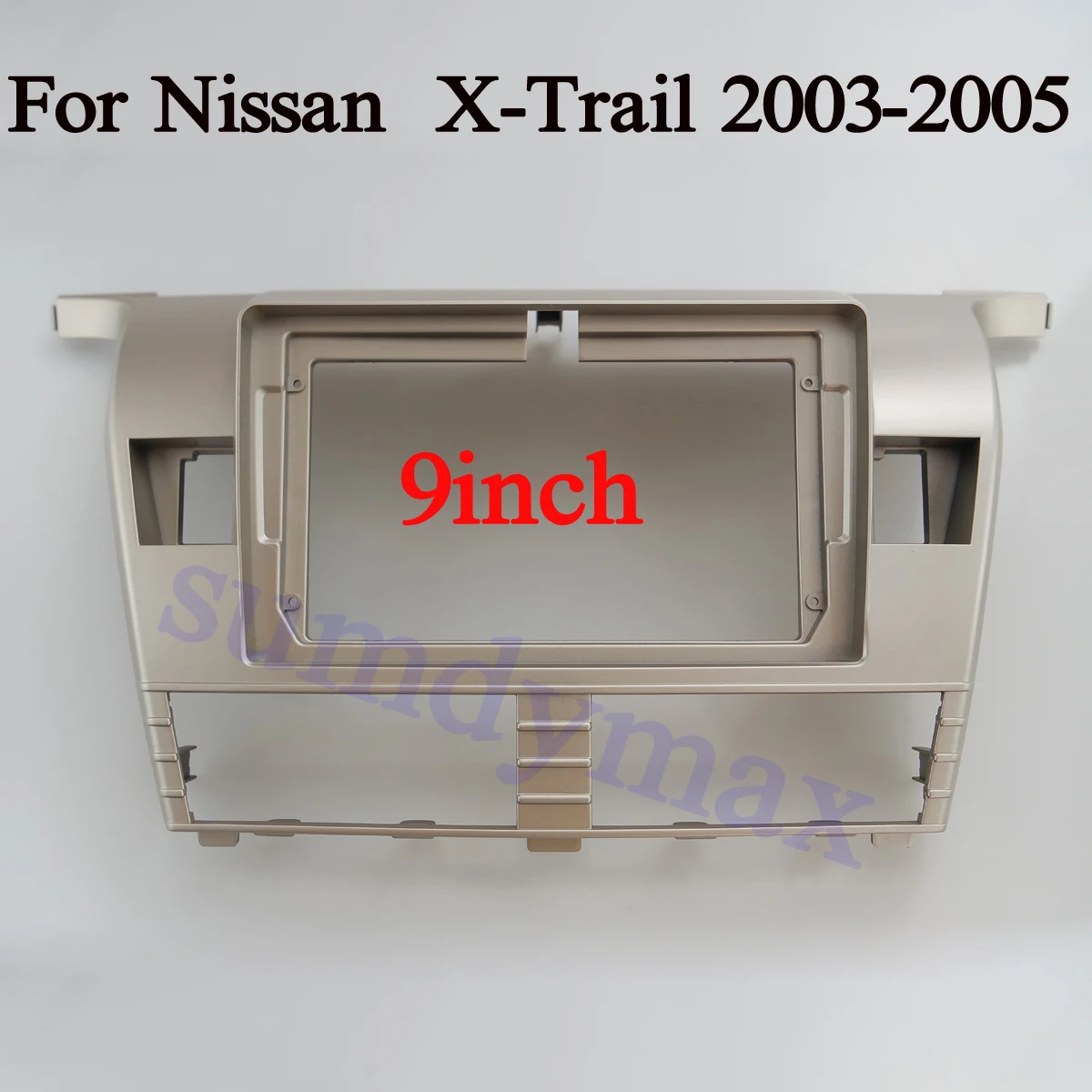

9inch 2 Din Car Radio Fascia Frame For NISSAN X-TRAIL 2003 2004 2005 big screen android Car Radio Fascia frame