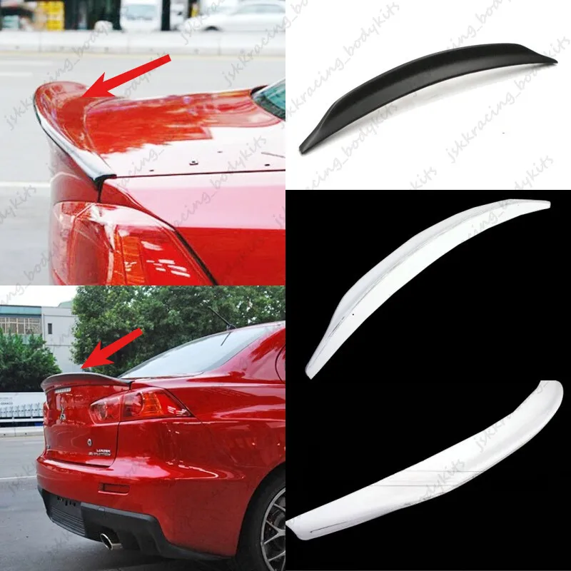 

For Mitsubishi EVO 10 X Rear Trunk Duckbill Spoiler Wing Diffuser FRP Unpainted car BodyKits