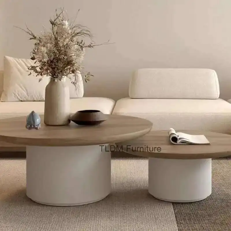 Table Mesas Glam Japanese Round Premium Nordic Creative Luxury Coffee Tables Unique Coffee Table Vintage Bajas Hotel Furniture