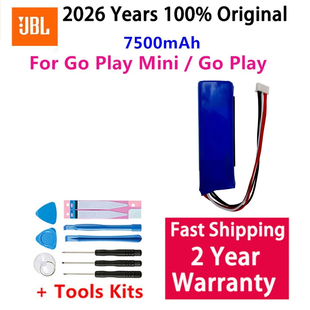 

Новая оригинальная батарея 7500 мАч GSP1029102 01 для Harman Kardon Go Play Mini и JBL Go Play CP-HK06 (аккумулятор для Bluetooth-колонки)