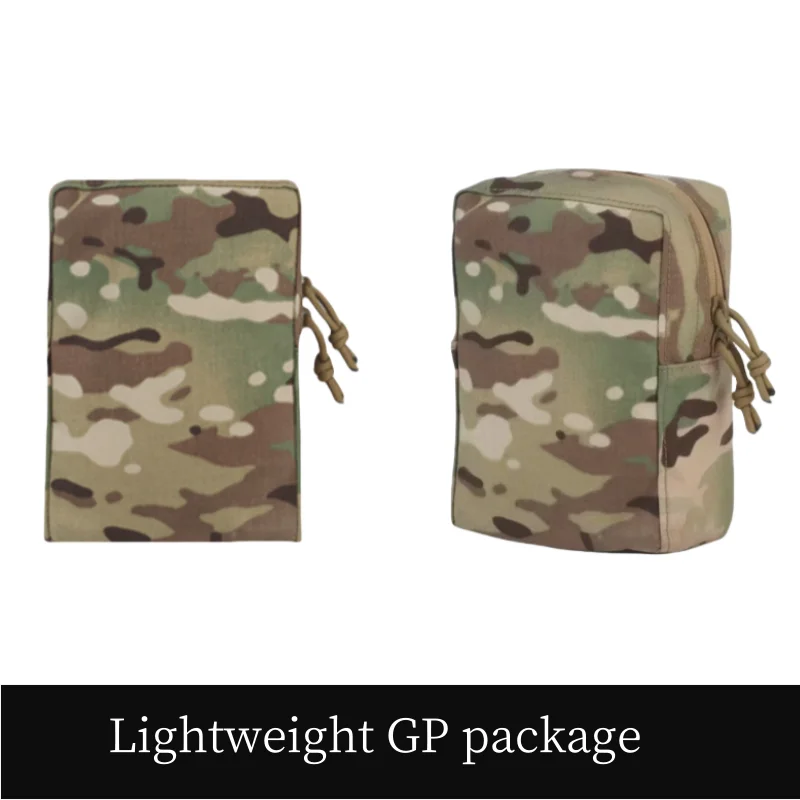 

GPTall Lightweight MOLLE GP zipper sundries storage vertical large-capacity bag
