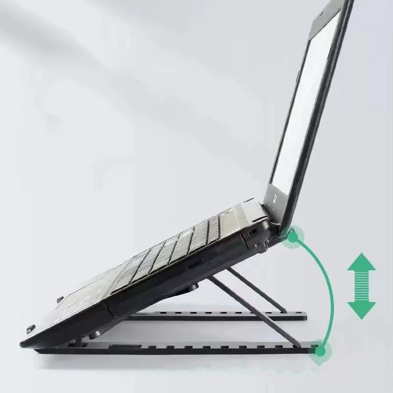 Foldable Laptop Stand ABSAdjustable Portable Notebook Bracket Support Base ABS Holder For Macbook Air Pro Accessories Convenient