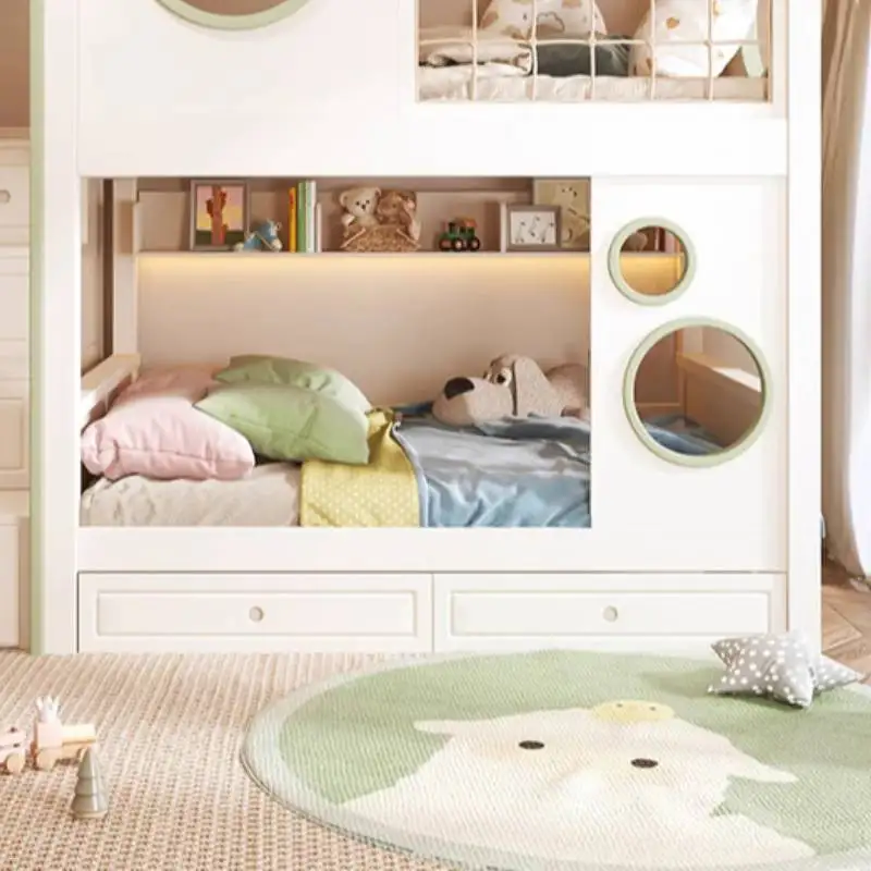 Luxuce Simple Kids Beds Safety Expandable Normal Custom Single Kids Bed Princess Girls Design Lettino Per Bambini Furniture Home