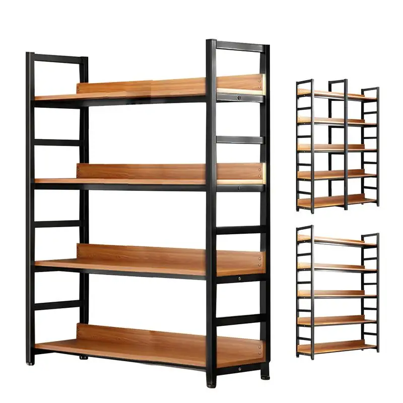 

Floor Bookshelf Standing Storage Rack Living Room Sundries Storage Cabinet Shelf Bookcase Flooring Multi Layer Storage rack