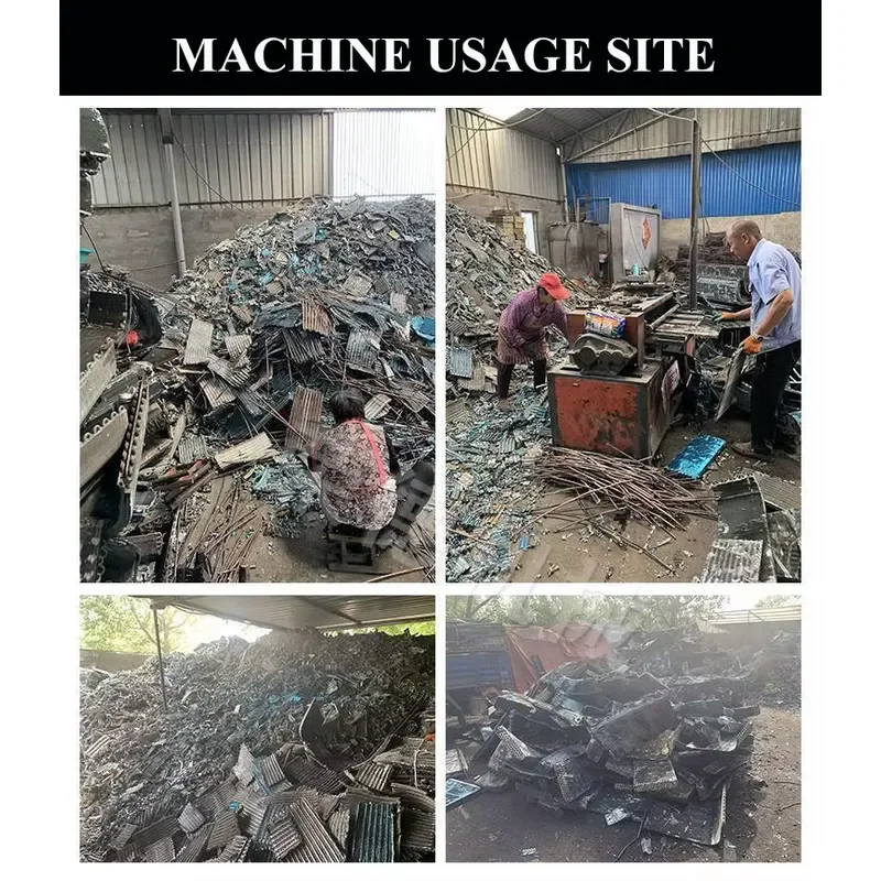 Crusher China Good Radiator Copper Aluminum Separator Air Conditioner Radiator Stripper Machine Radiator Recycling Machine
