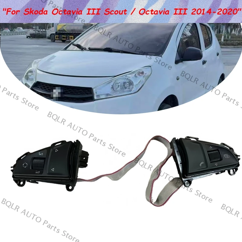 

Для Skoda Octavia III Scout/ Octavia III 2014-2020 кнопка на руле, многофункциональный переключатель OEM 5ED 919 719A 5E0 919 719A