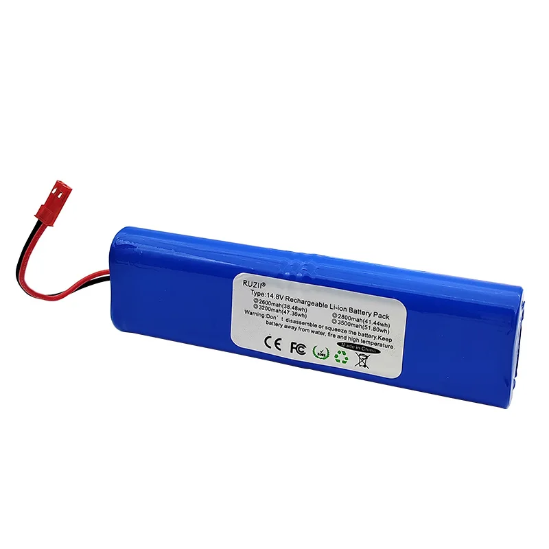 14.4V 14.8V Batteries  ILIFE V5 V5s V50 V8s V3s Pro X750 Robot Vacuum Cleaner Battery 2600mah/3200mah/3500mah