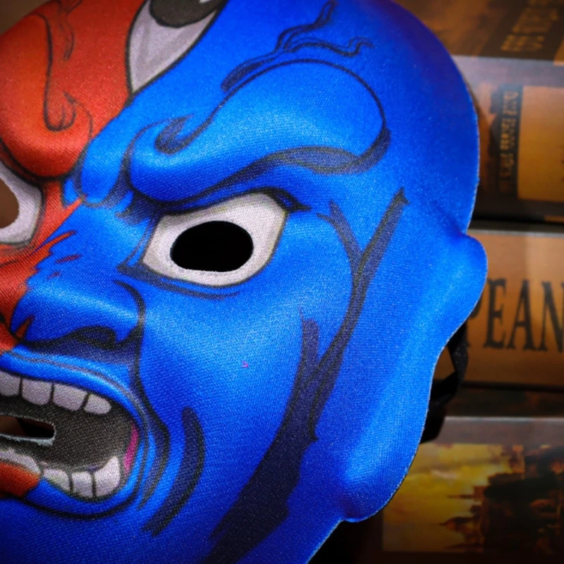 قناع إيفا لكامل الوجه للأزياء الصينية، تصميم مريح، غطاء وجه قابل للتنفس للارتداء لفترة طويلة في الإنتاج المسرحي #5