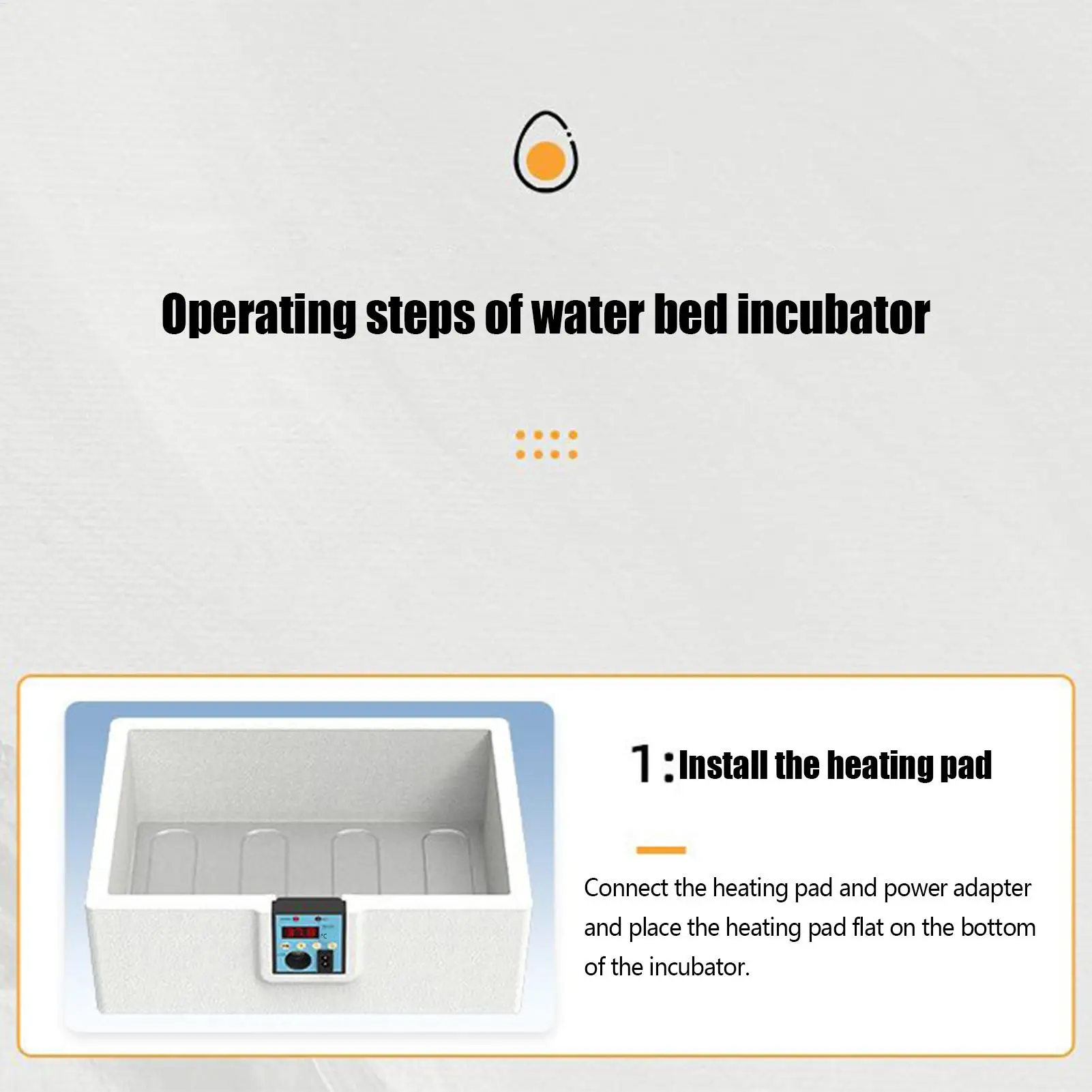 Chicken Incubator 32-Egg Incubator For Hatching Chicks Waterbed Heating Machine With Precise Temperature Control For Backyard