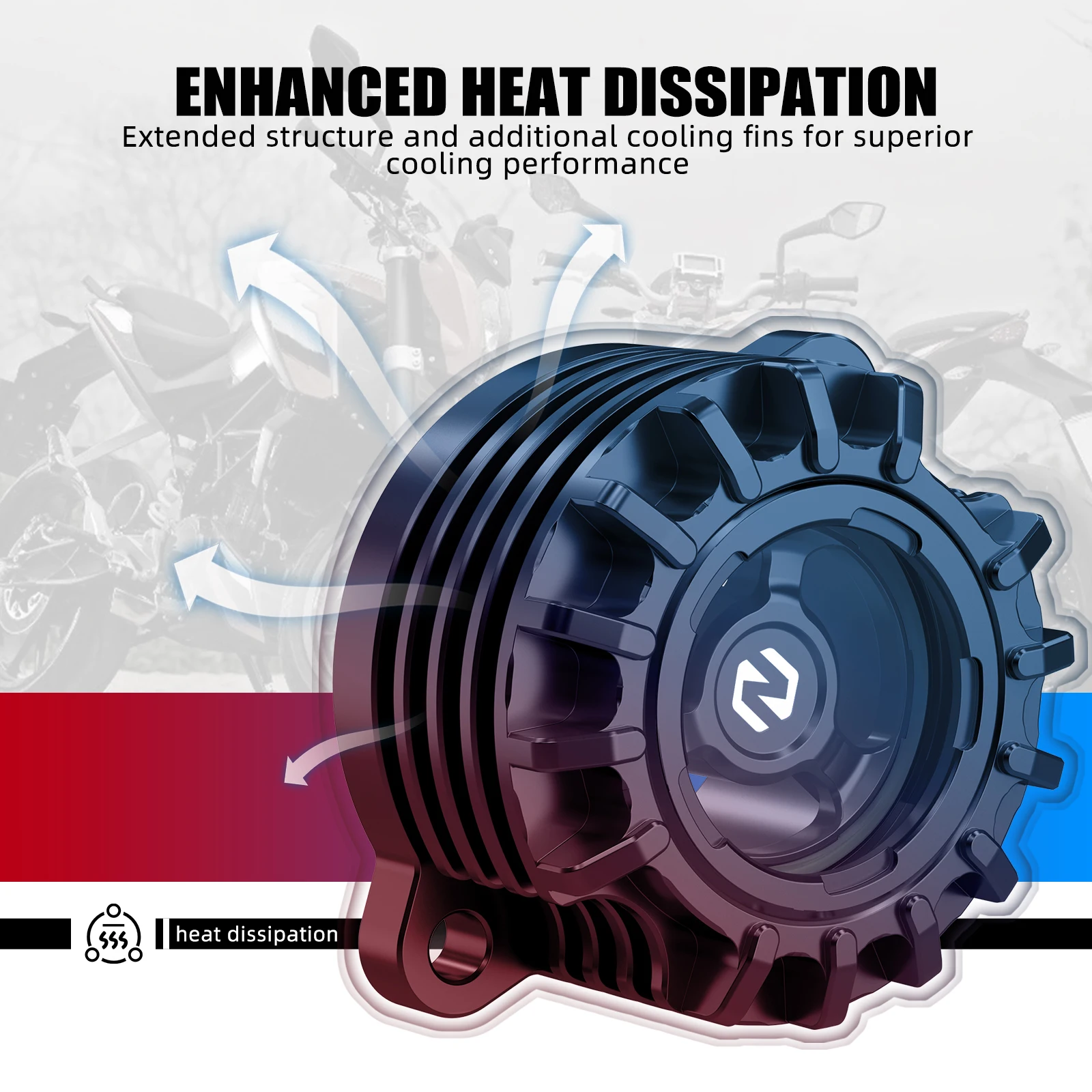Für KTM 690 Enduro R690 SMC R 2009-2024 Motoröl Filter Abdeckung Für Husqvarna 701 Enduro Supermoto 2016-2024 GasGas 700 ES SM – Detail 11
