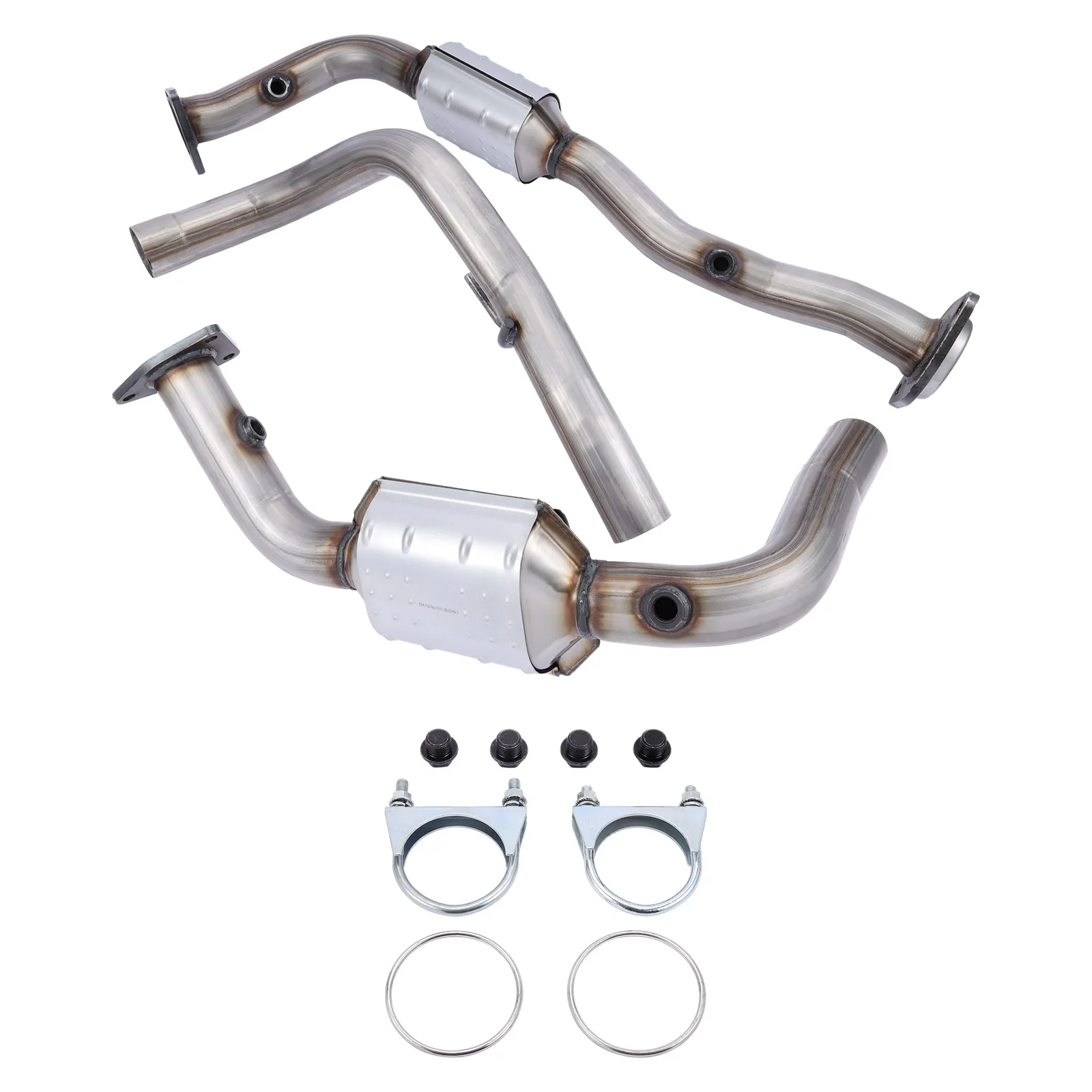 Automotive catalytic converter exhaust system for Hummer H2 2003-2006 Three way catalytic converter manifold exhaust pipe