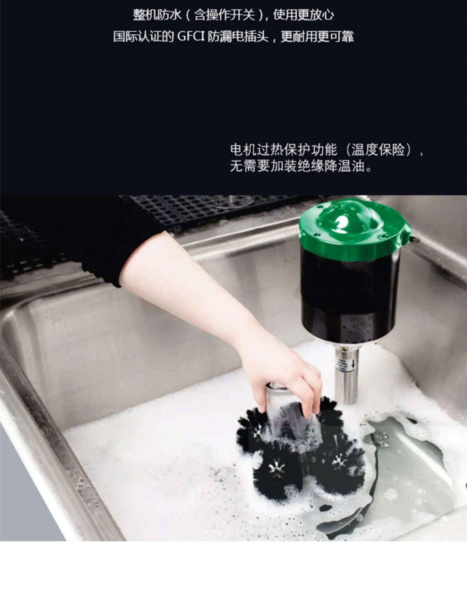 Small glass cup washing machine Commercial upgraded electric cup washing machine Hotel bar