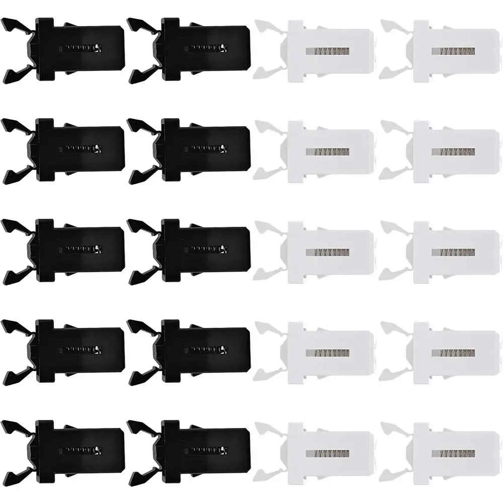 

20 Pcs Trash Can Accessories Plastic Push Buttons Universal Waste Bin Supplies Smooth Surface Garbage Can Lock