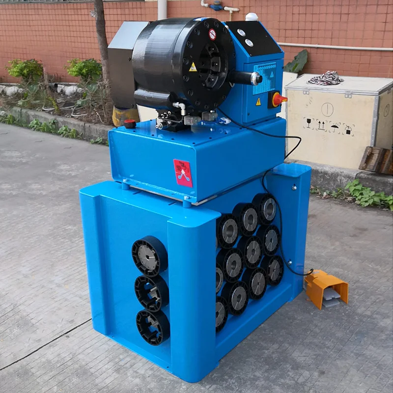 高品質P32電動油圧ホース圧着機、スチールワイヤーロープ圧着機、フィンパワー式ホース圧着機