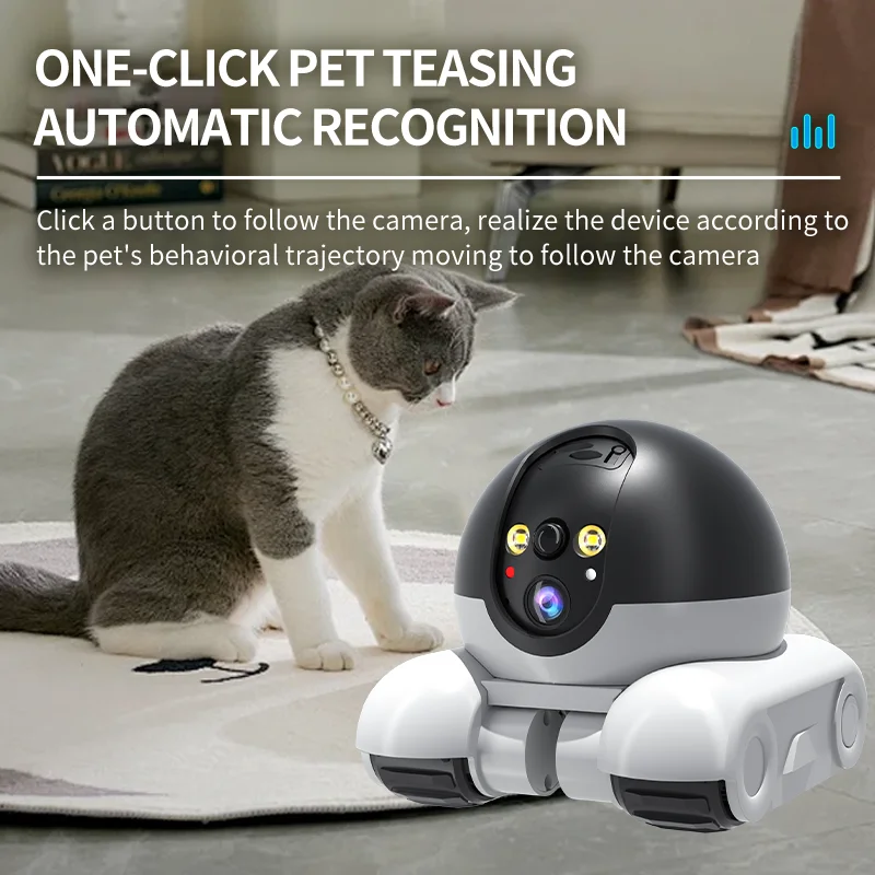 1080P Wi-Fi Smart Security Camera,HD Real-Time APP Alerts,2-Way Audio,Home Intelligent With Motion Tracking For Baby And Pet