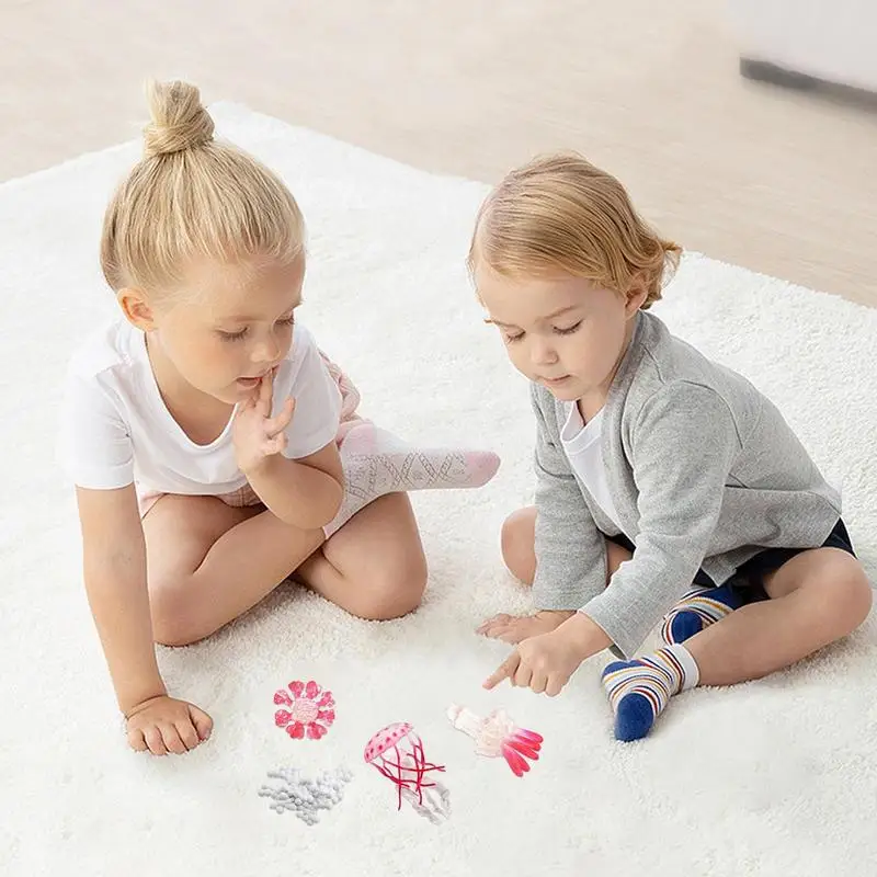 Quallen Modell Kit Meerestiere Modell Spielzeug Realistische Modell Figur Spielzeug Simulierte Meerestiere Figur Sammlung Für Kinder