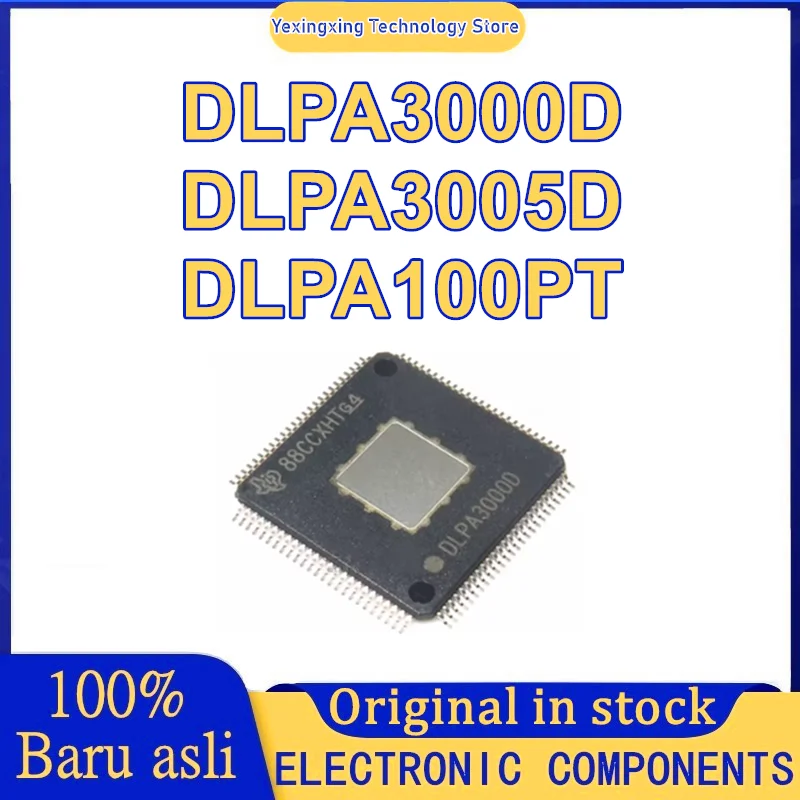 

DLPA3000DPFDR DLPA3005D DLPA100PT DLPA3000D DLPA3005DPFDR TQFP100 IC чипсет новый оригинальный на складе