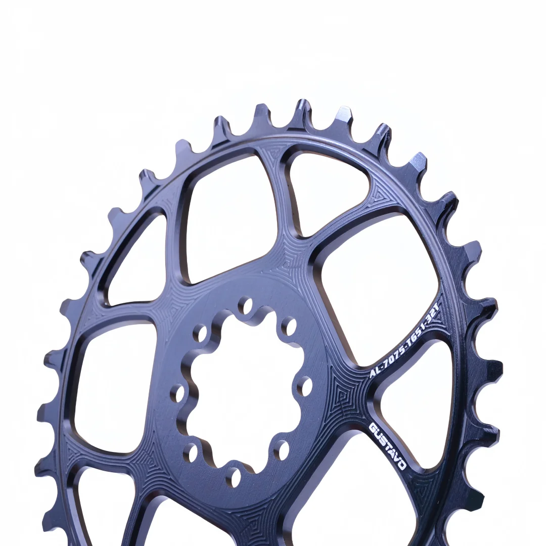 GUSTAVO 8-Bolt سلسلة دراجات ضيقة واسعة للقوة كرنك المباشر جبل الدراجة الجبلية سلسلة 32T 34T 36T 38T #5