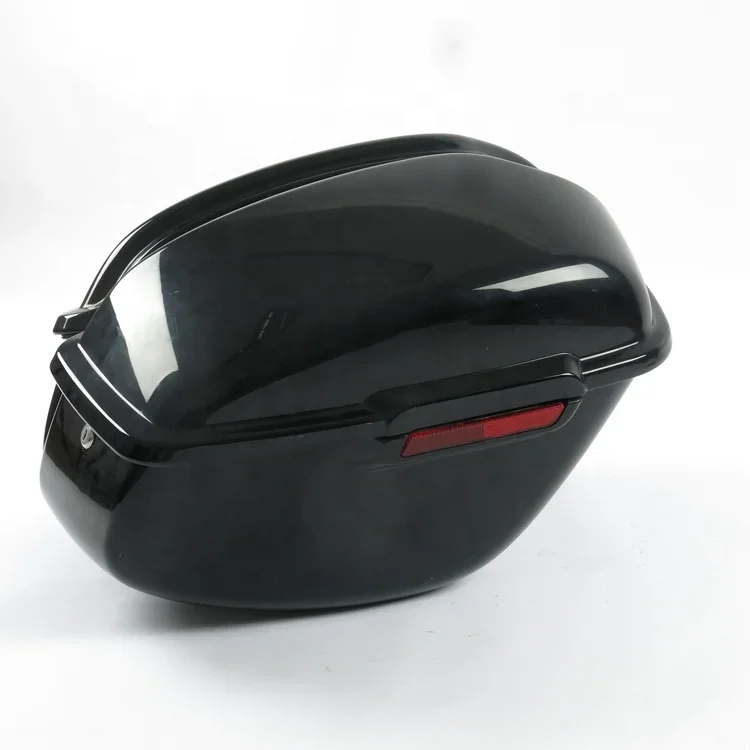 Hard Saddlebag Assembled Black For Harley Sportster 883 1200XL 1994-2003