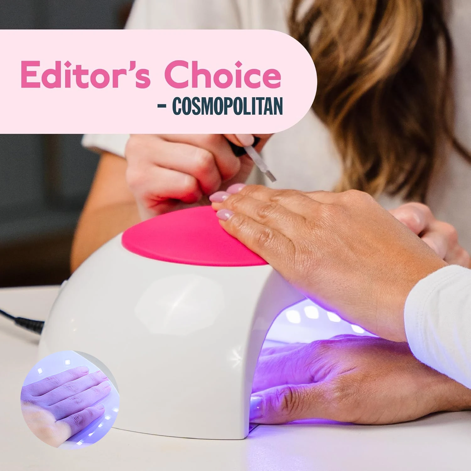 Timing Nagellamp 48W Gel Polish Droger Pedicure Licht Manicure Lamp Nail Art Gel Droger Machine LED UV Nagellamp Niet Zwart Handed