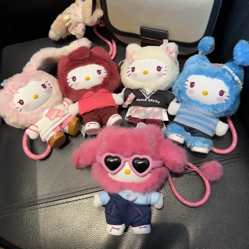 

Подлинная виниловая плюшевая подвеска в виде персонажей Hello Kitty в стиле поп-звезды, подтвержденная оплата