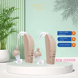 2024 NEW Rechargeable Hearing AidS Elderly Young Deafness Hearing Aid Earphones Adjustable Volume Sound Quality Clear