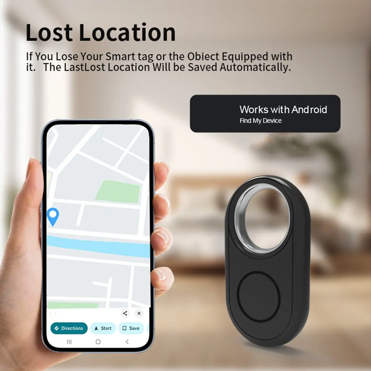 《Factory Direct》4PCS Smart Tag GPS Tracker Anti-Loss Alerts Sound Fast Locator Pet Tracker Child Anti-Lost Tracker for Find Hub