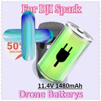 Intelligent Flight Drone 11.4V 1480mAh Battery Spare Parts Use for DJI Spark Drone Rechargeable Accessories BatteryHigh Quality