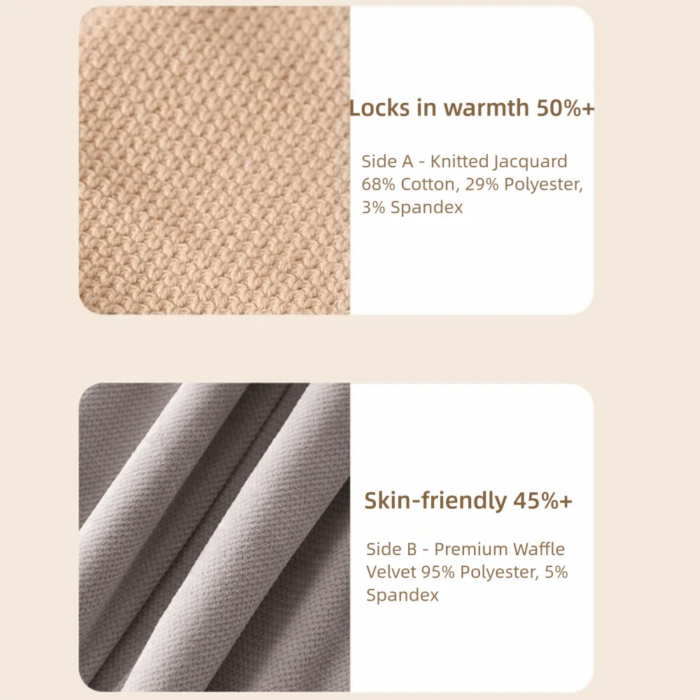 أزياء يمكن ارتداؤها USB بطانية تسخين كهربائي قابل للغسل المحمولة شال دافئ 3 مستويات التدفئة مع قبعة غطاء الساق الشتاء