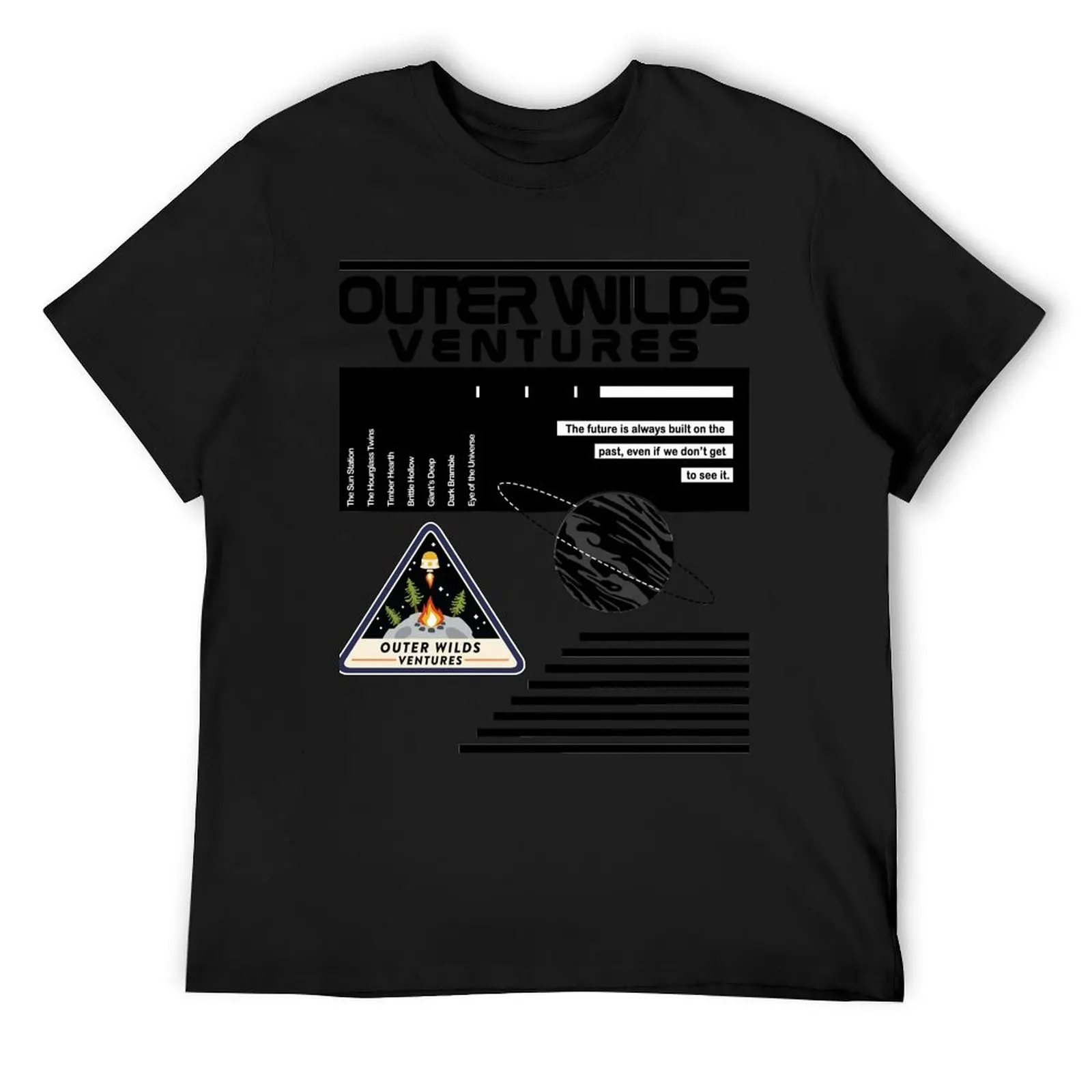 

NASA-Inspired Outer Wilds Ventures T-Shirt funny gifts rapper graphic tees clothes sports fans men t shirts