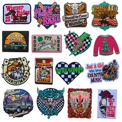 Emblem Clothing Accessories Badge Sticker Embroidered Embroidery Sticker Iron-on Patches