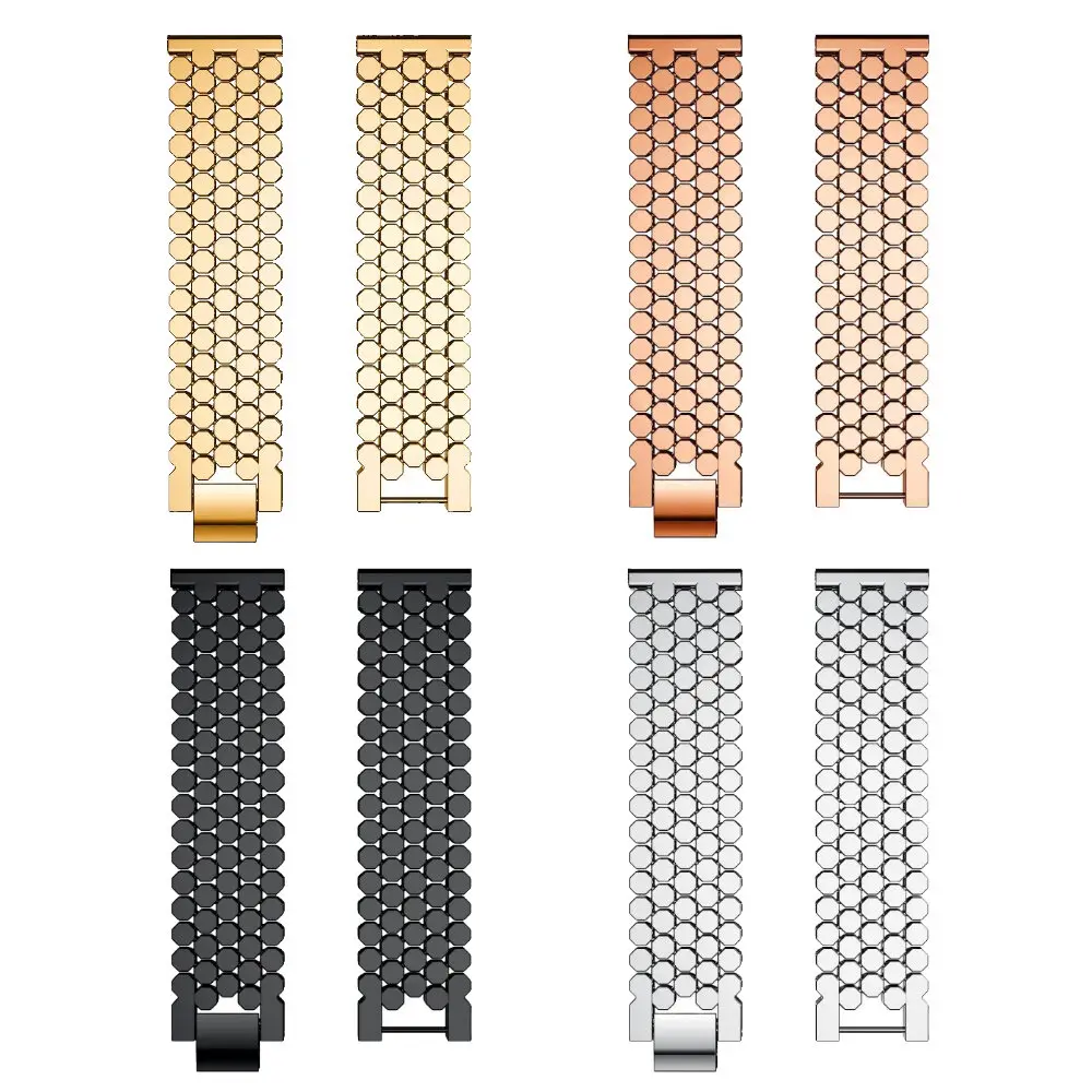 22mm Luxury Stainless Steel Strap For Redmi Watch 5 Active Watchband Fish Scale Bracelet Correa For Redmi Watch 5 Lite Bands