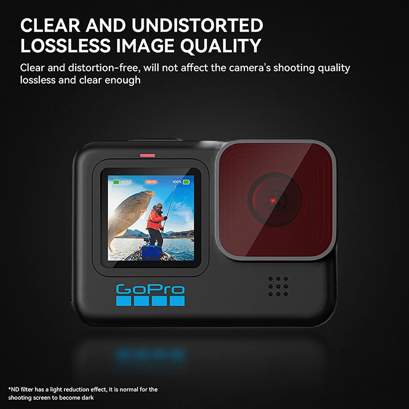 ل GoPro 11/10/9 بانورامية الرياضة كاميرا عدسة تصفية الأشعة فوق البنفسجية واقية تصفية CPL ND8/16/32/64 تصفية أطقم التصوير الملحقات