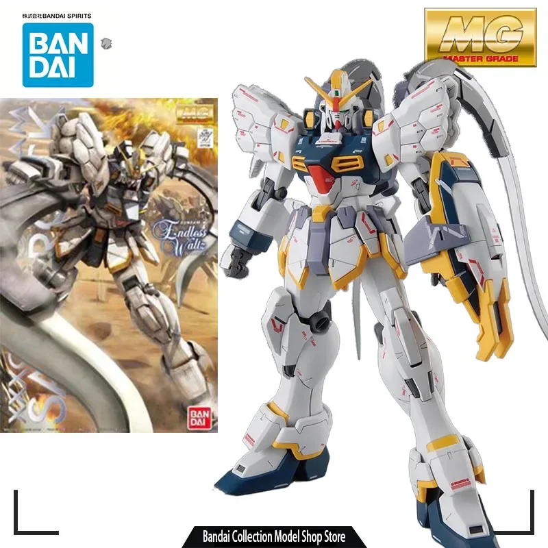 Bandai Original MODEL KIT GUNDAM MG  Gundam Sandrock Custom  1/100 Anime Action Figure Assembly Model Toys  Model Gifts For boys