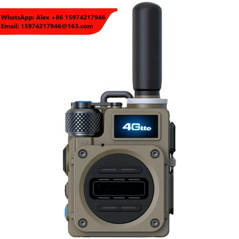 4G LTE IP Network POC Radio 100KM 200KM 5000KM Long Range Global GSM Handy Talky Real PTT SIM Card World Internet Walkie Talkie