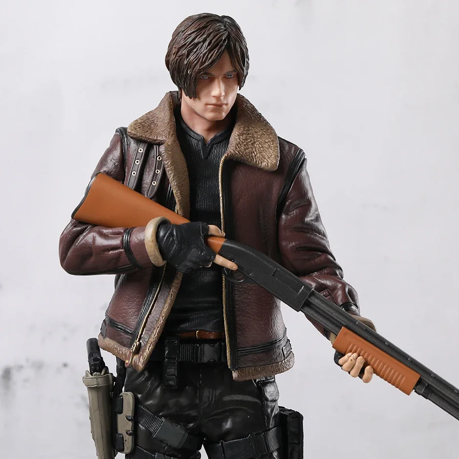 Movie Game Leon Kennedy 1/6 Scale Figure Figurine PVC Model Decoration Statue Gift Toy