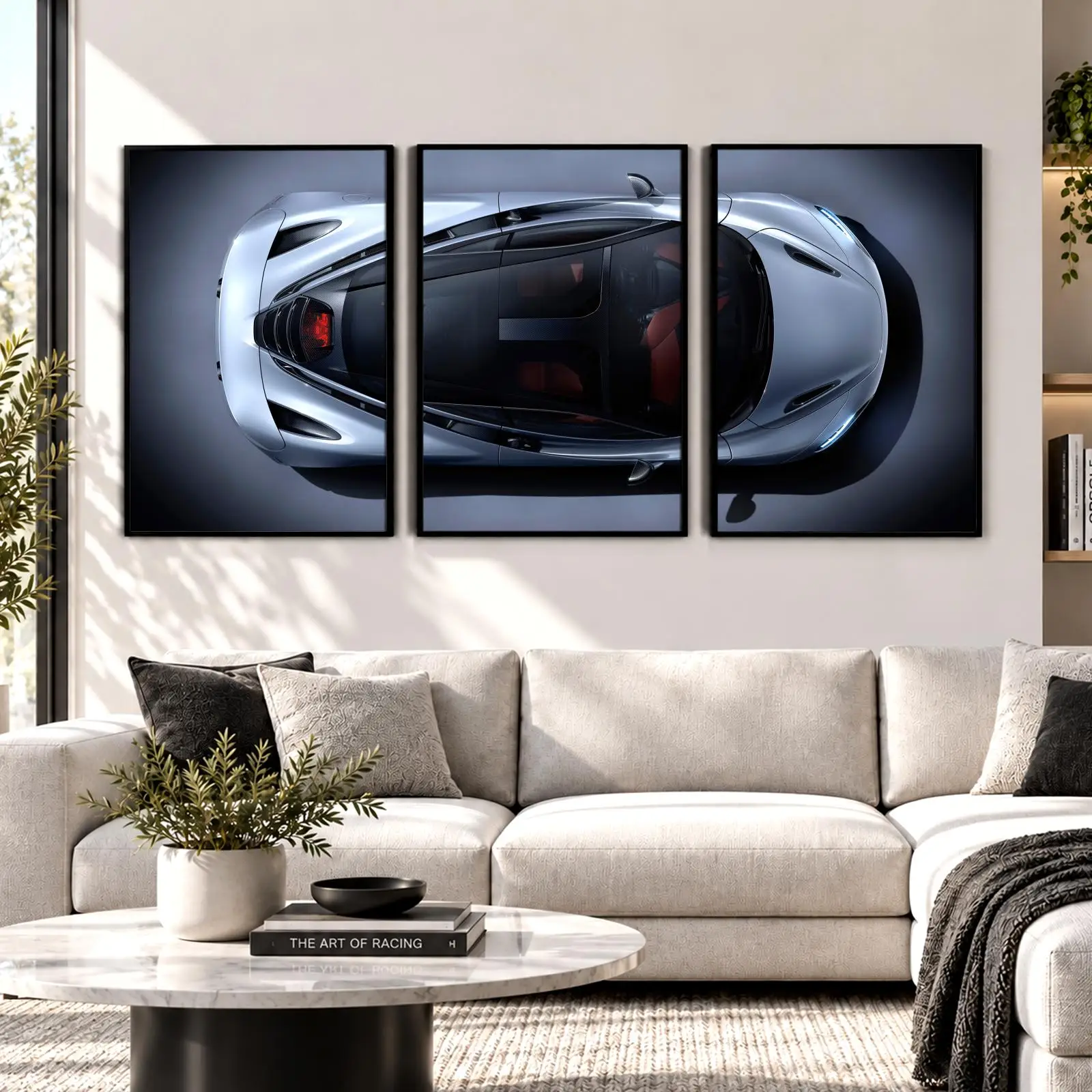 Silver Circuit Speed Machine Painting Calligraphy Canvas Poster Set Wall Artwork for Bedroom Living Room Decorative Prints Gift