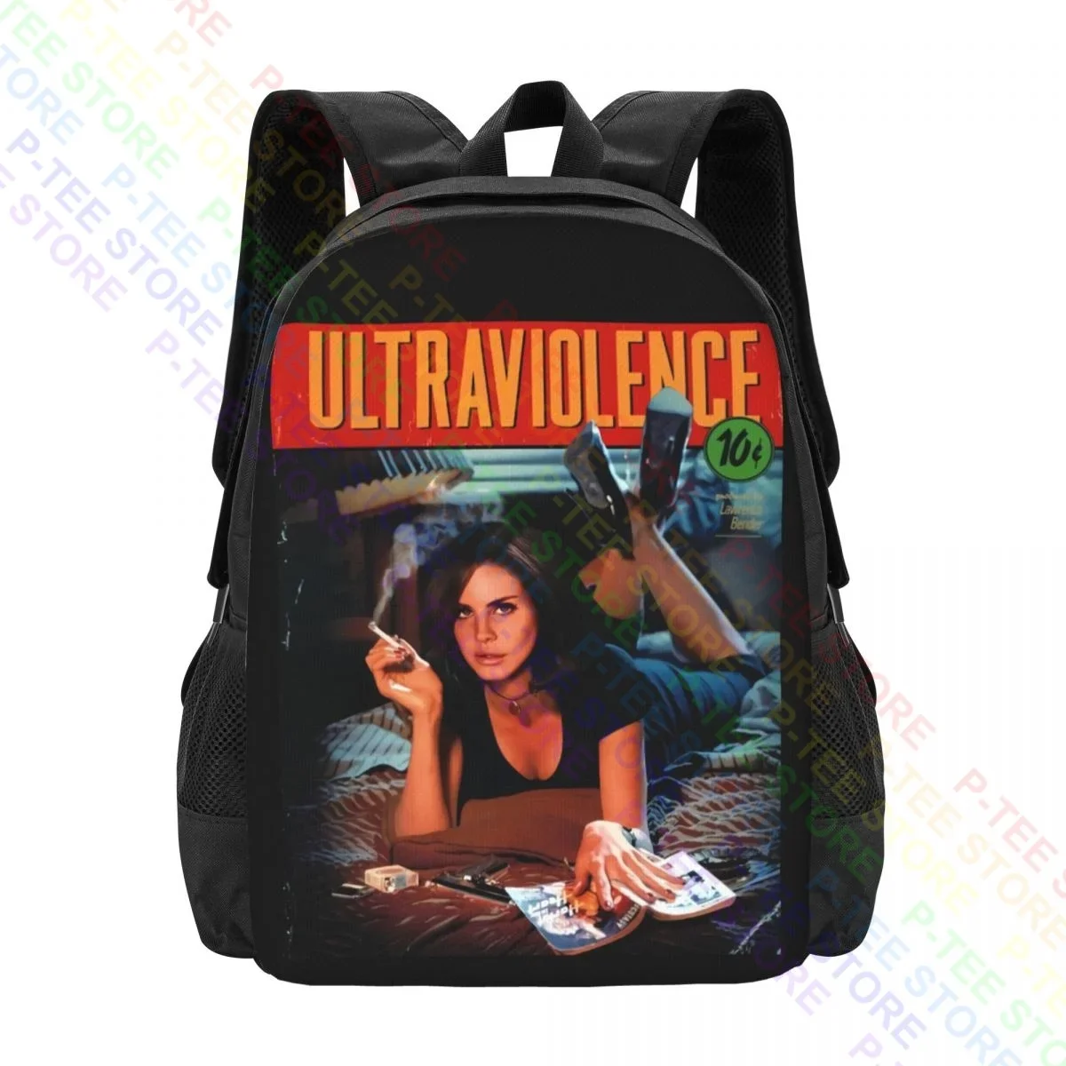 

Lana Del Rey Ultraviolence P-1035Backpack Large Capacity Creative Clothes Backpacks