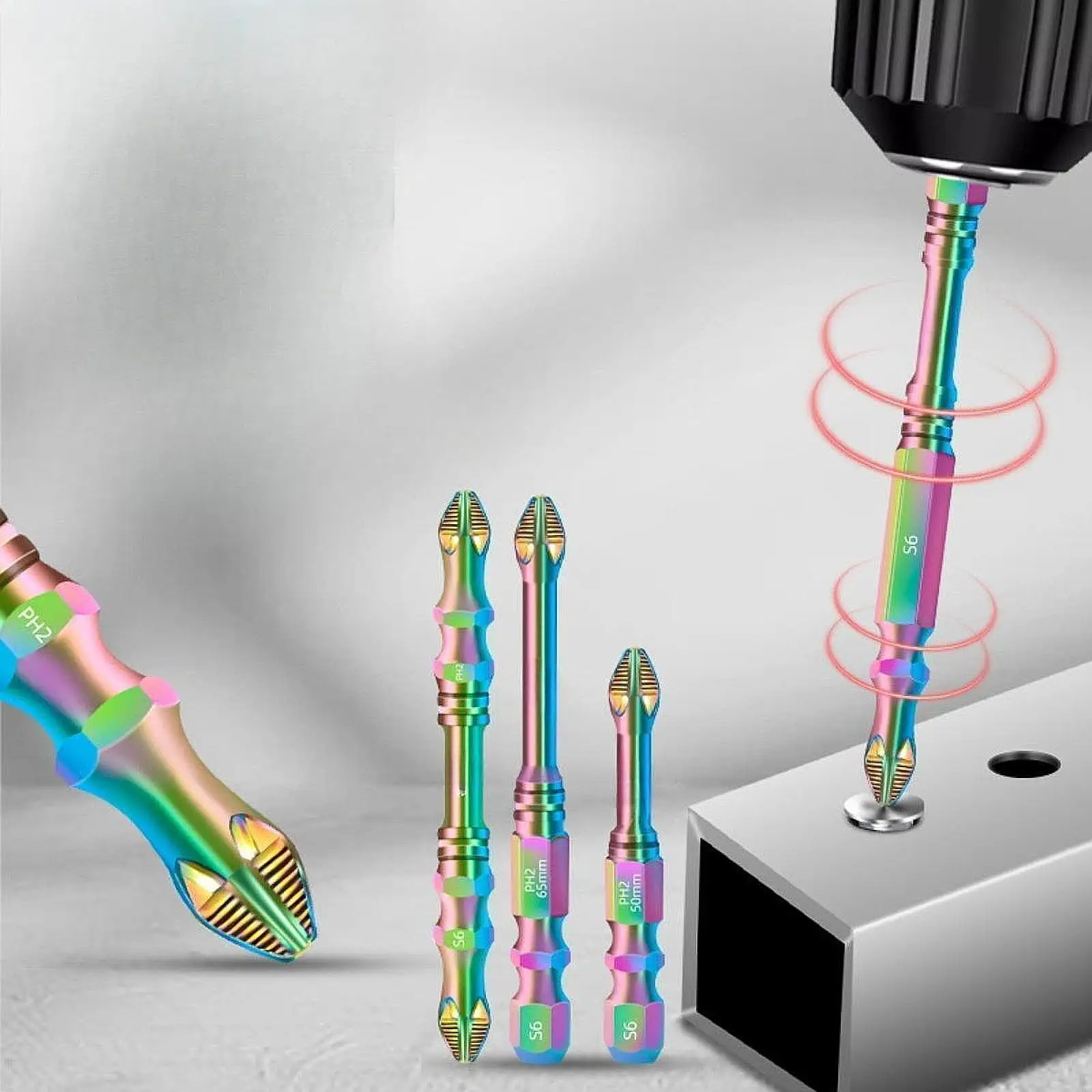 

6 насадок для отверток для сборки мебели, механические ремонты