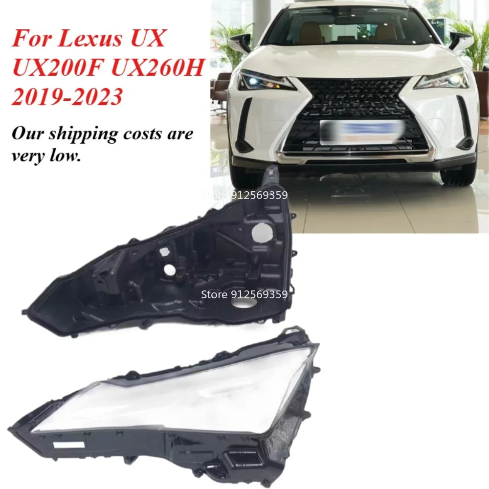 Headlight Base Cover For Lexus UX UX200F UX260H 2019-2023 Head Light Back Lid Head Lamp Back House Headlamp Rear Shell